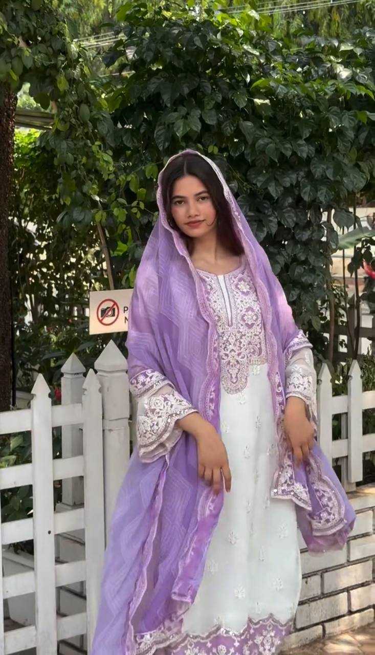 Ynf Faux Georgette KESH526 97 Suits & Dresses Wedding Collections Festive Collections Wholesale Georgette Suit Embroidered Suits Wedding Outfits Manufacturer