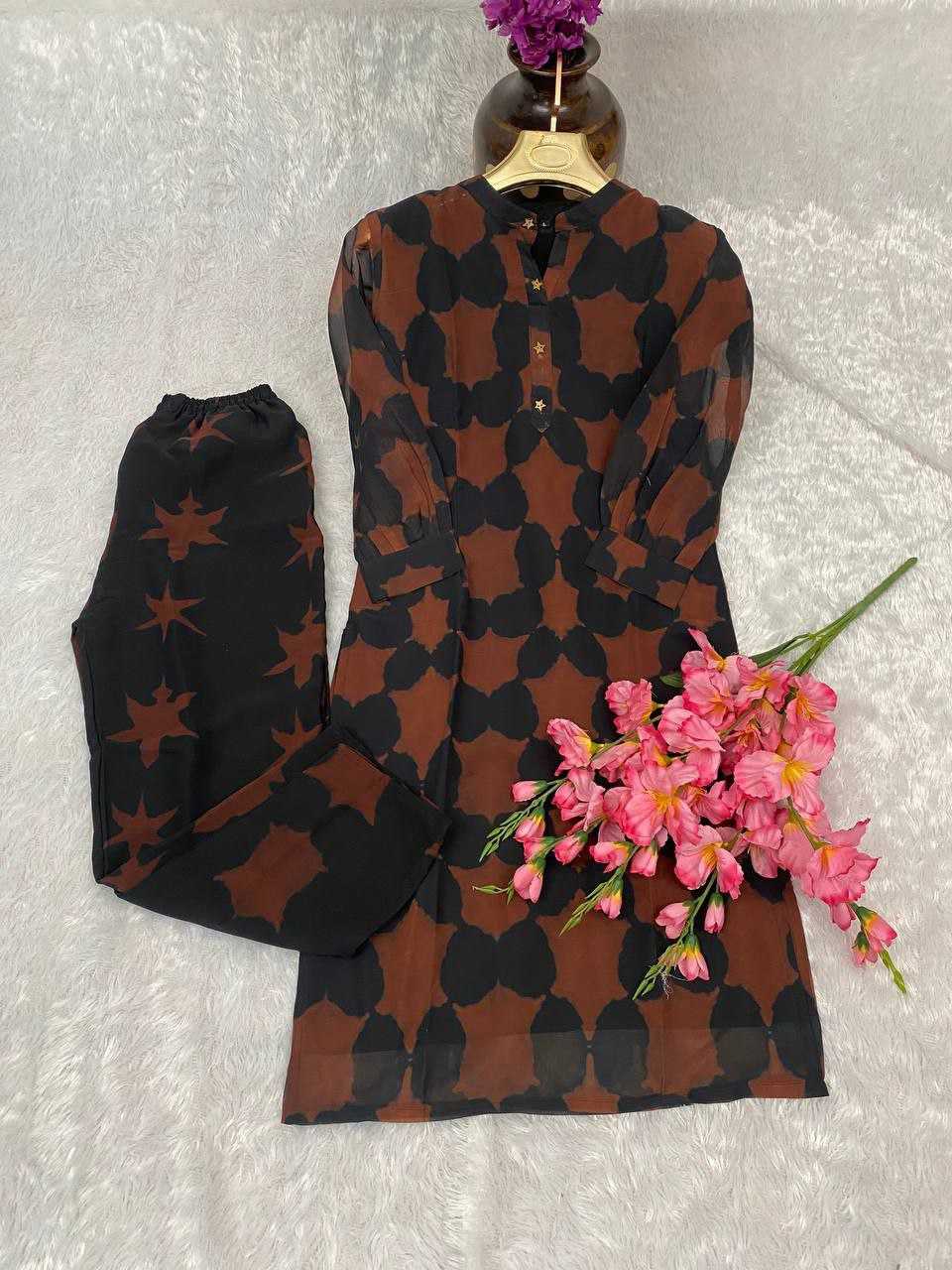Ynf Faux Georgette KESH526 G62 Kurti Wholesale Party Wear Kurtis Designer Kurtis Fancy Kurti Manufacturer