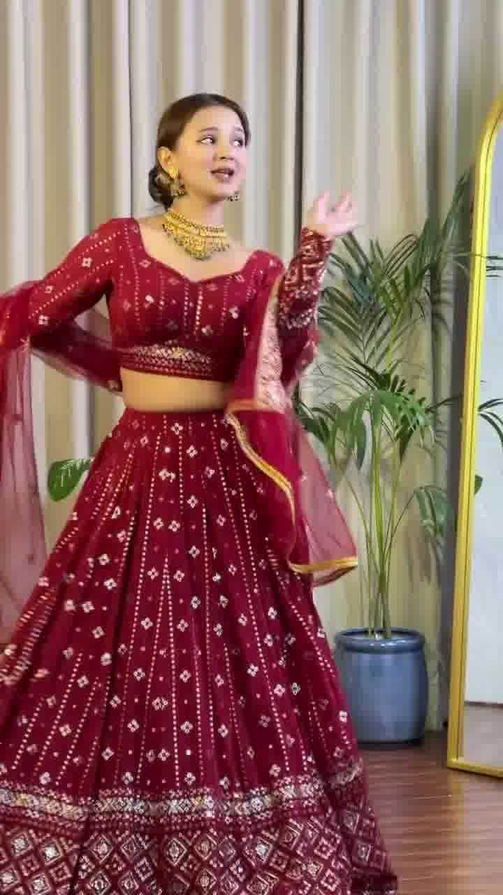 Ynf Faux Georgette KESH526 G88 Lehengas Wholesale Designer Lehenga Fancy Lehenga Embroidered Lehenga Manufacturer