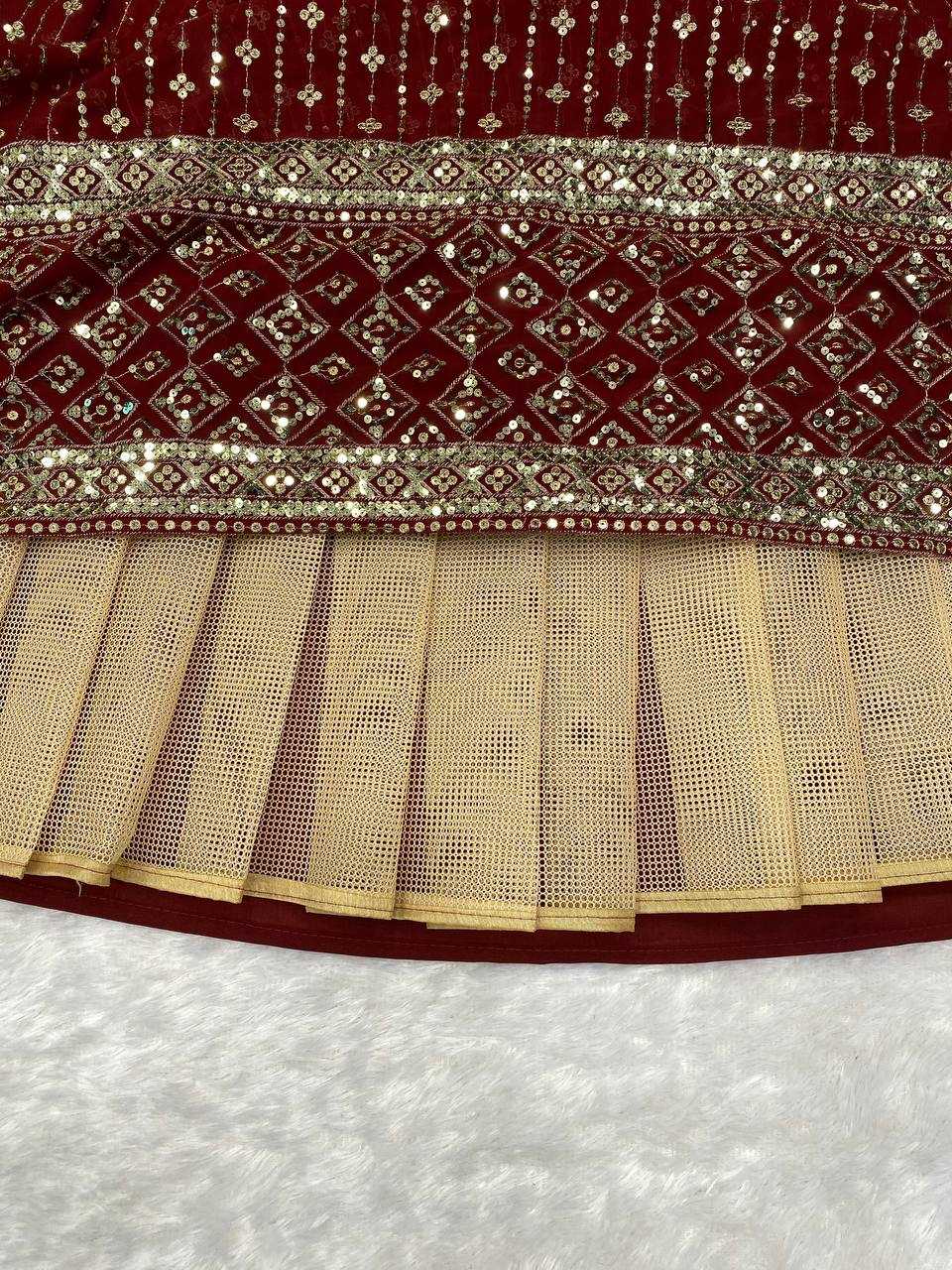 Ynf Faux Georgette KESH526 G88 Lehengas Wholesale Designer Lehenga Fancy Lehenga Embroidered Lehenga Manufacturer