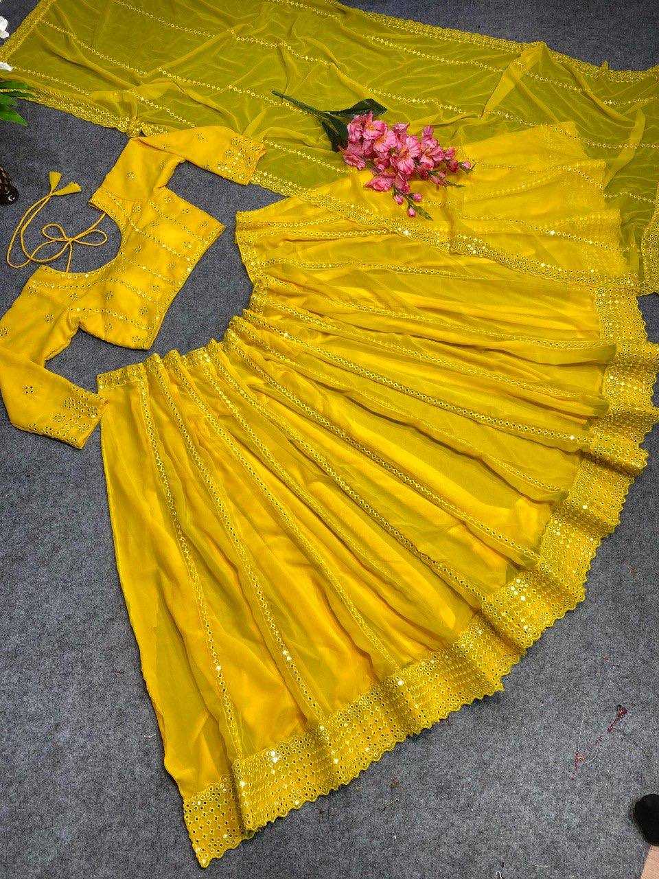 Ynf Faux Georgette KESH526 L06 Lehengas Festive Collections Wholesale Designer Lehenga Choli Navratri Chaniya Choli Manufacturer