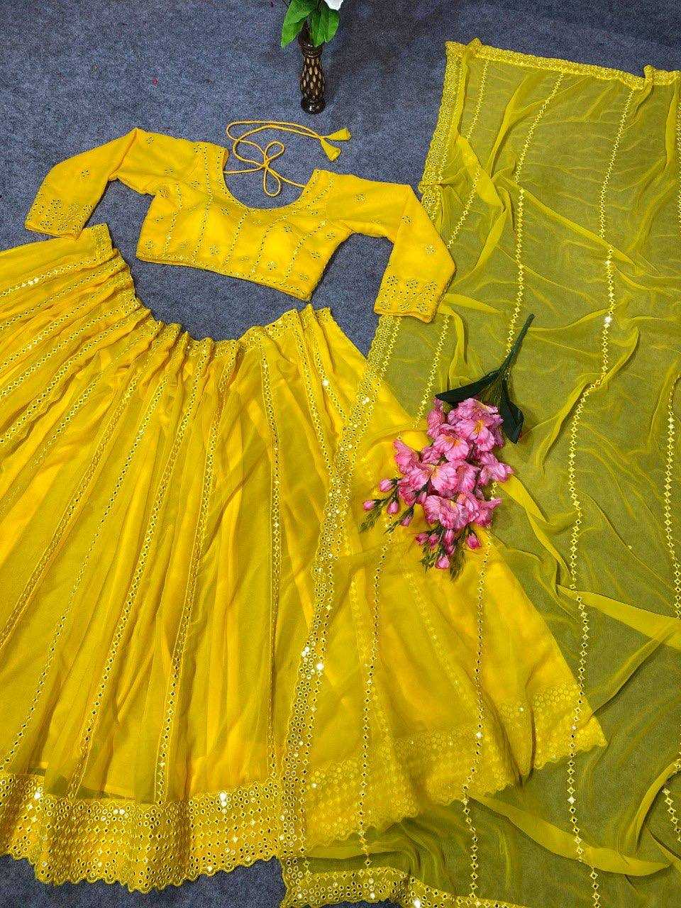 Ynf Faux Georgette KESH526 L06 Lehengas Festive Collections Wholesale Designer Lehenga Choli Navratri Chaniya Choli Manufacturer