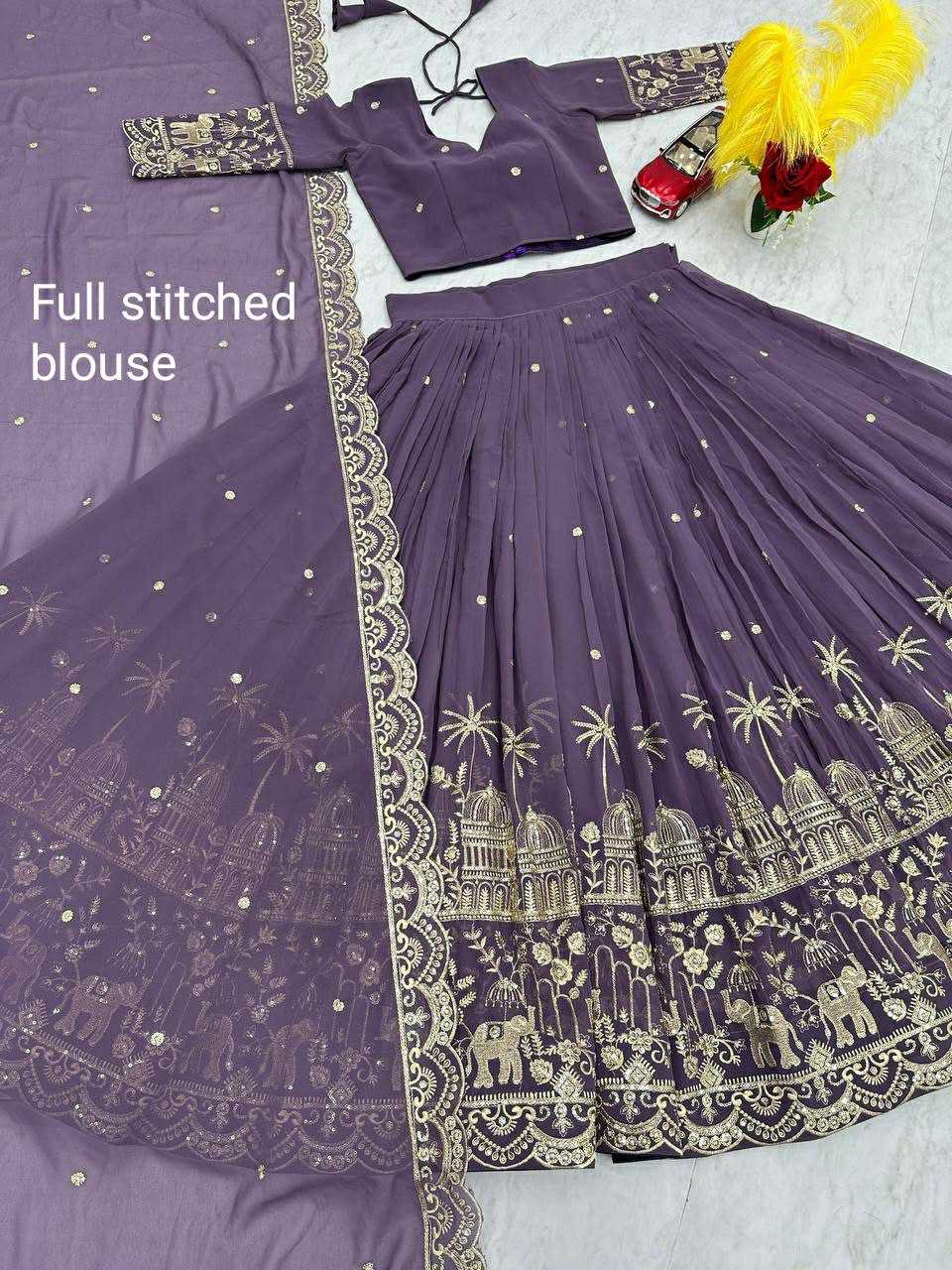 Ynf Faux Georgette KESH527 309 Lehengas Wholesale Designer Lehenga Embroidered Lehenga Lehenga With Dupatta Manufacturer