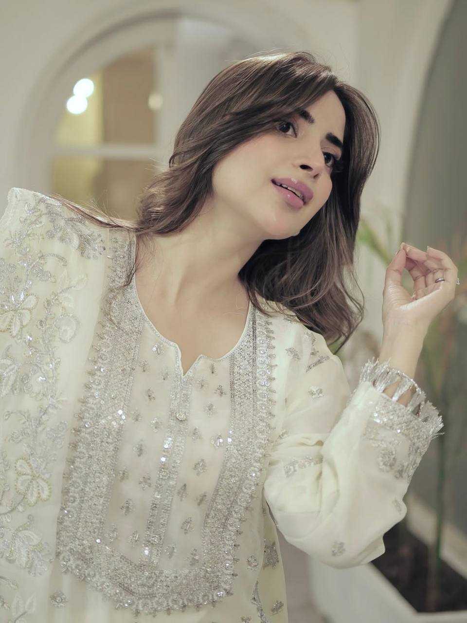 Ynf Faux Georgette KESH528 466 Suits & Dresses Islamic Clothing Wedding Collections Wholesale Pakistani Suits Embroidery Suits Georgette Suit Manufacturer