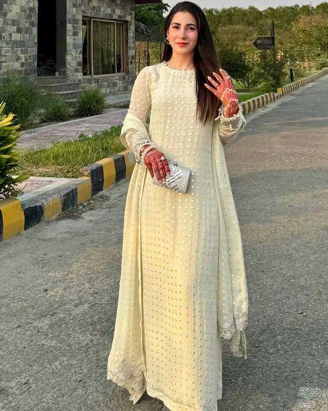 Ynf Faux Georgette KESH531 1034 Kurti Wholesale Casual Kurtis Festive Kurtis Party Wear Kurtis Mirror Work Kurti Manufacturer