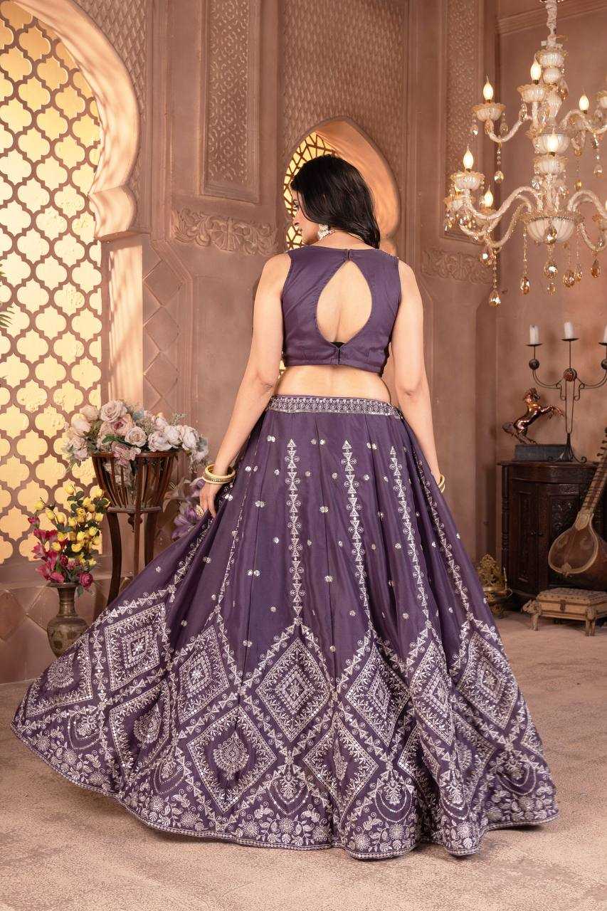 Ynf Faux Georgette KESH533 5112 Lehengas Wholesale Fancy Lehenga Embroidered Lehenga Lehenga For Engagement Sequins Lehenga Lehenga With Cancan Manufacturer