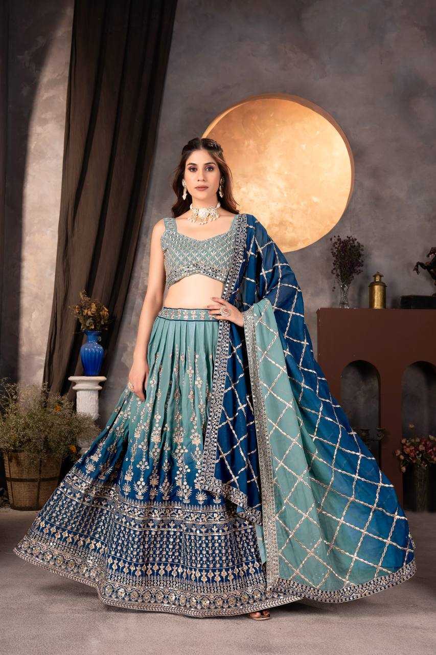 Ynf Faux Georgette KESH533 9234 Lehengas Wholesale Fancy Lehenga Embroidered Lehenga Lehenga For Engagement Lehenga With Cancan Manufacturer