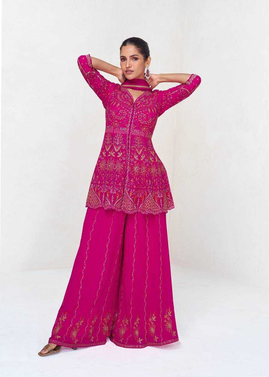 Ynf Faux Georgette KESH546 1209 Kurti Wholesale Georgette Kurti Kurti With Palazzo Manufacturer
