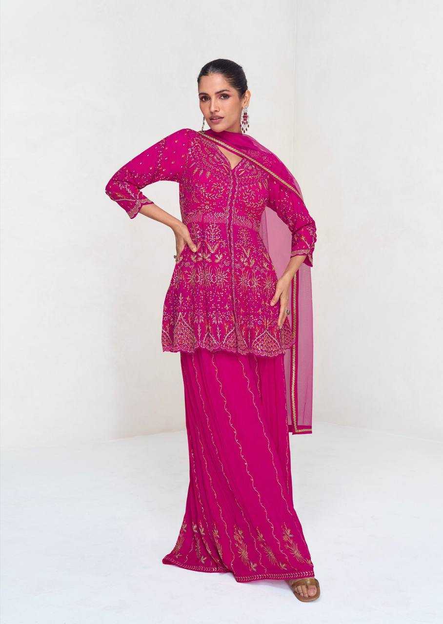 Ynf Faux Georgette KESH546 1209 Kurti Wholesale Georgette Kurti Kurti With Palazzo Manufacturer