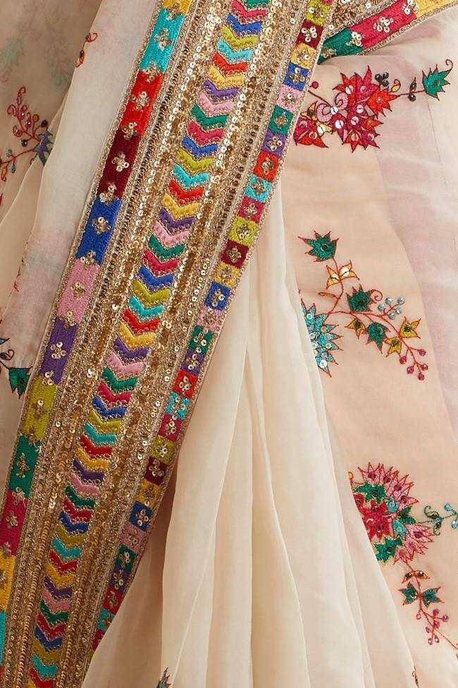 Ynf Faux Georgette KESH556 95 Sarees Wedding Collections Festive Collections Wholesale Georgette Sarees Embroidered Sarees Sequins Work Saree Manufacturer