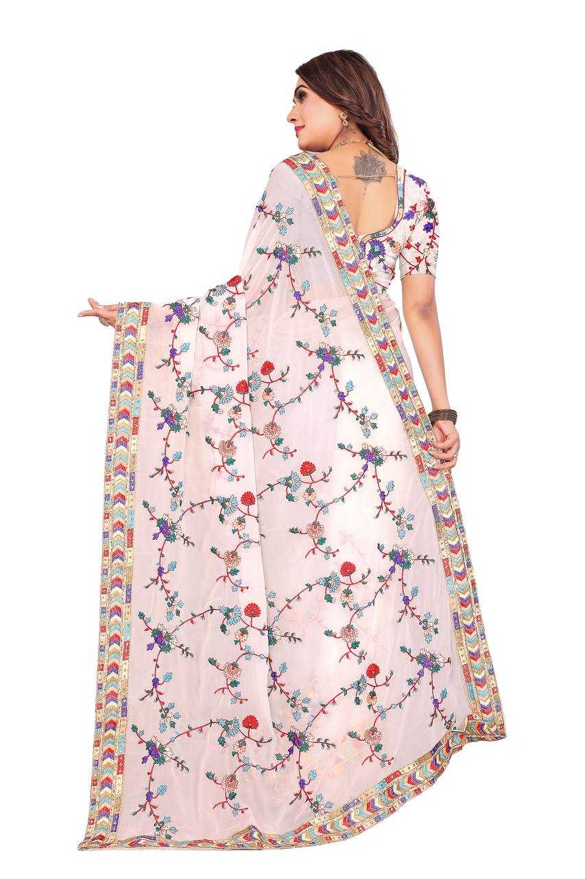 Ynf Faux Georgette KESH556 95 Sarees Wedding Collections Festive Collections Wholesale Georgette Sarees Embroidered Sarees Sequins Work Saree Manufacturer