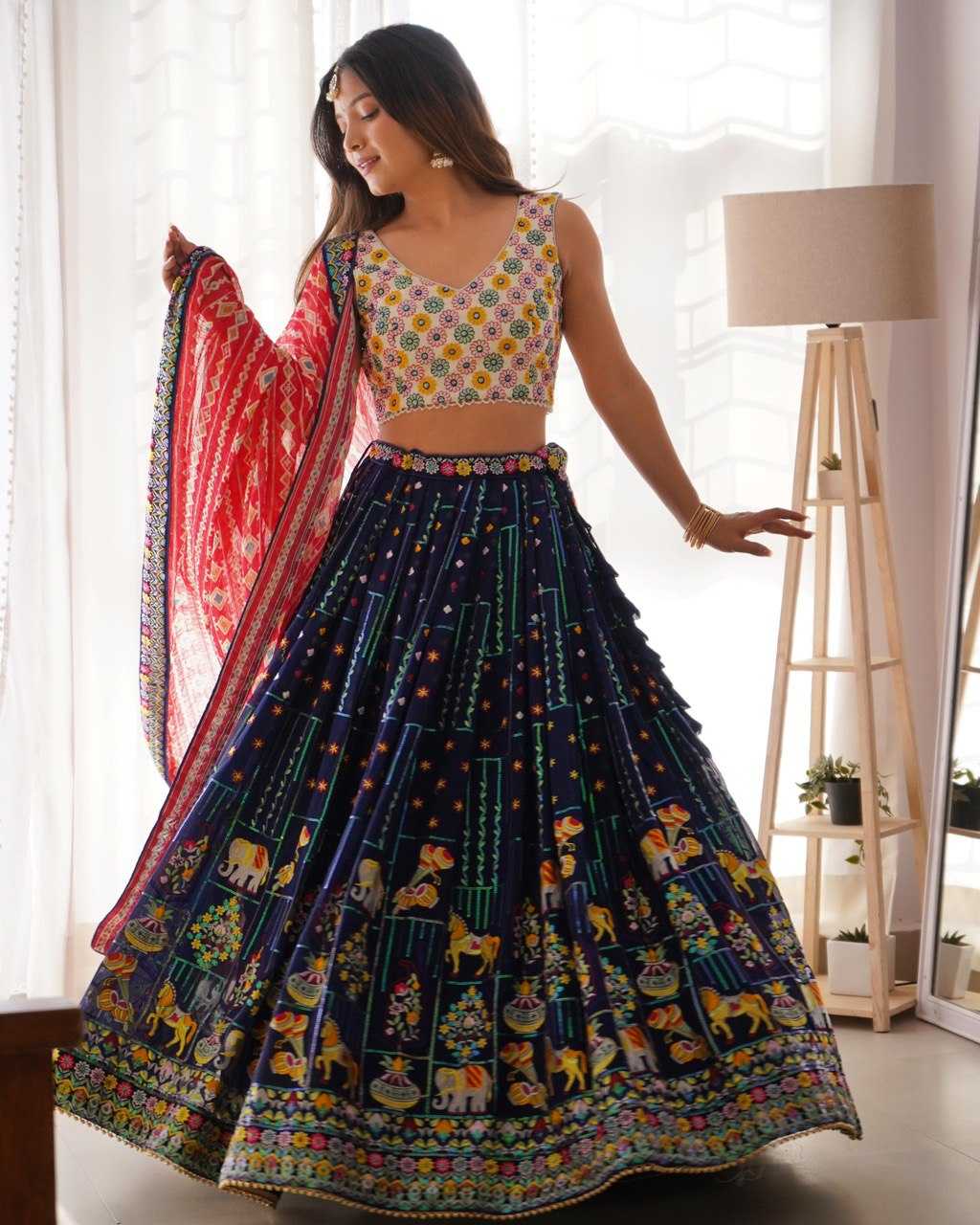 Ynf Faux Georgette RIN133 34 Lehengas Wholesale Designer Lehenga Designer Lehenga Choli Sequins Lehenga Manufacturer