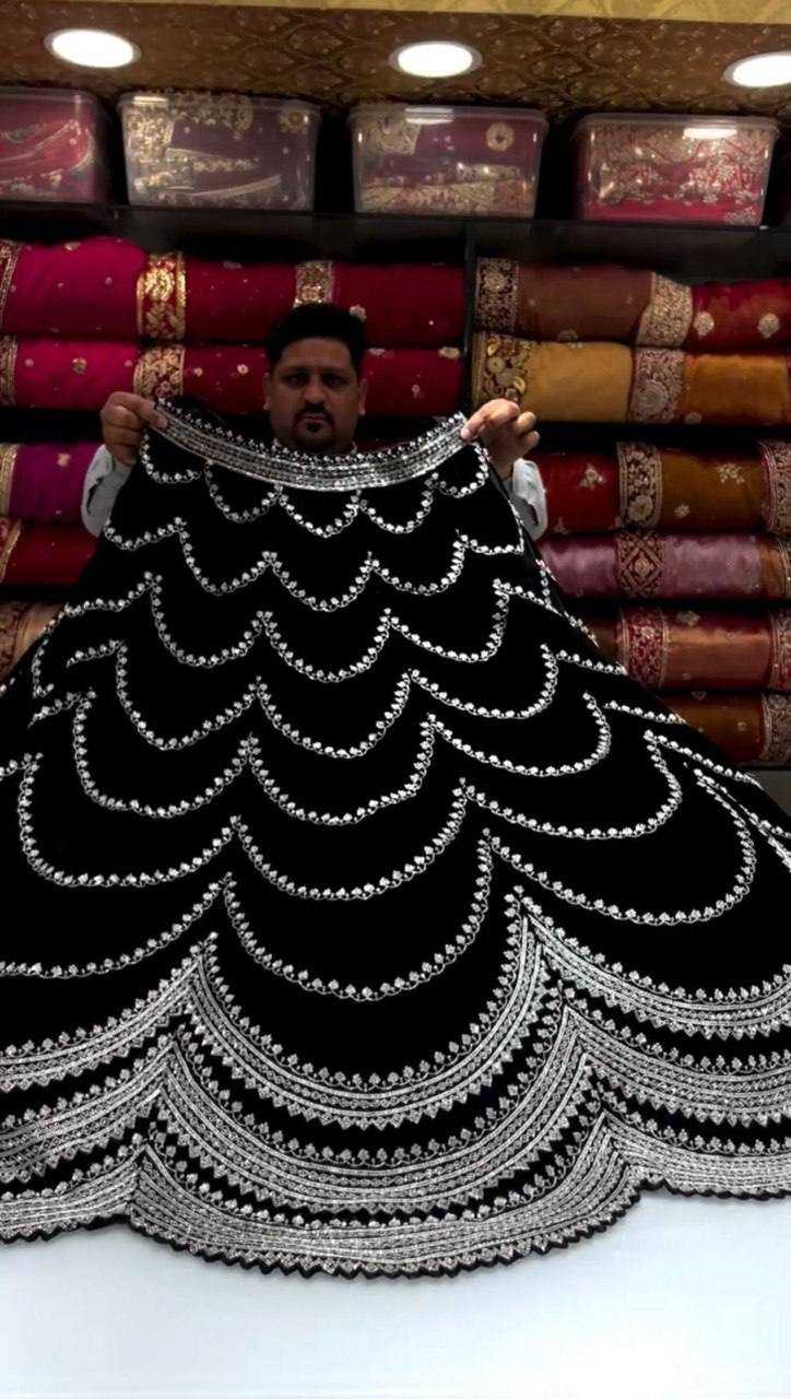 Ynf Faux Georgette RIN162 331 Lehengas Wedding Collections Festive Collections Wholesale Georgette Lehenga Sequins Lehenga Lehenga With Blouse Manufacturer