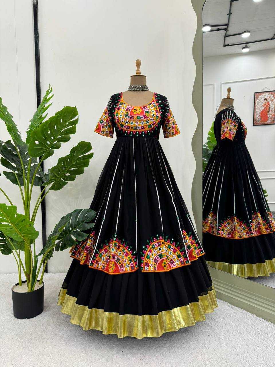Ynf Faux Georgette RIN162 5737 Navratri special Lehengas Festive Collections Wholesale Fancy Lehenga Sequins Lehenga Navratri Chaniya Choli Manufacturer