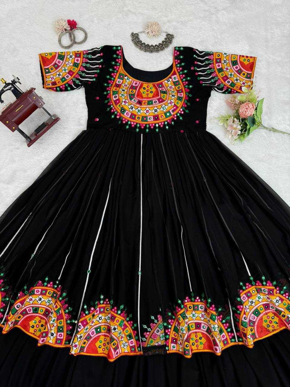 Ynf Faux Georgette RIN162 5737 Navratri special Lehengas Festive Collections Wholesale Fancy Lehenga Sequins Lehenga Navratri Chaniya Choli Manufacturer