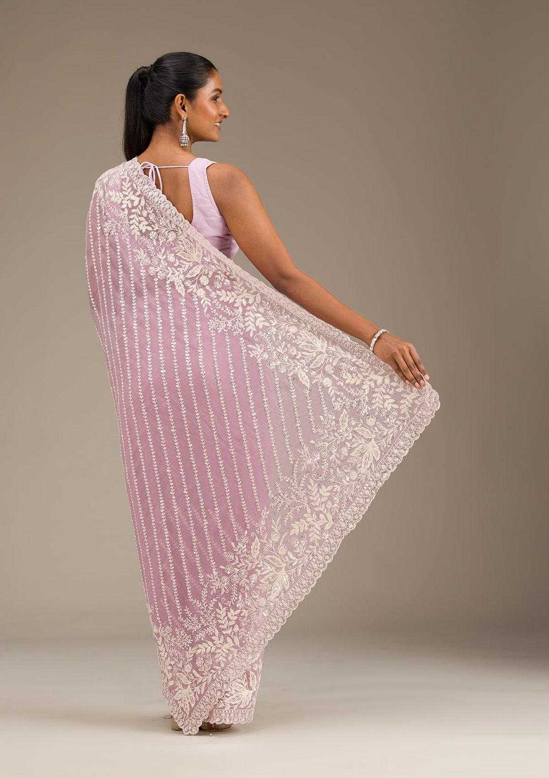 Ynf Faux Georgette RIN164 No Compromise Sarees Wedding Collections Wholesale Designer Sarees Georgette Sarees Pink Sarees Manufacturer
