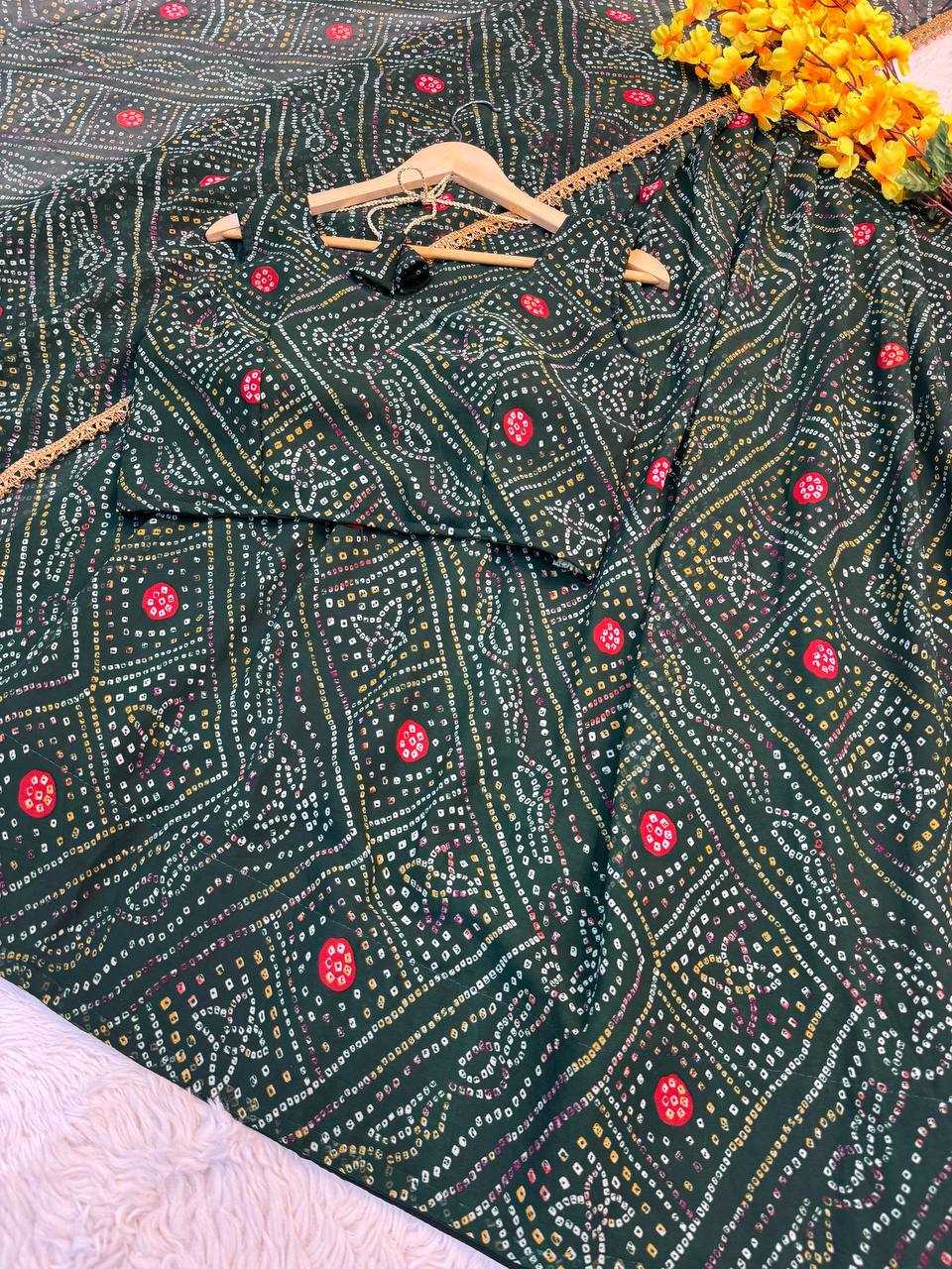 Ynf Faux Georgette RIN189 1194 Lehengas Festive Collections Wholesale Fancy Lehenga Printed Lehenga Embroidered Lehenga Manufacturer