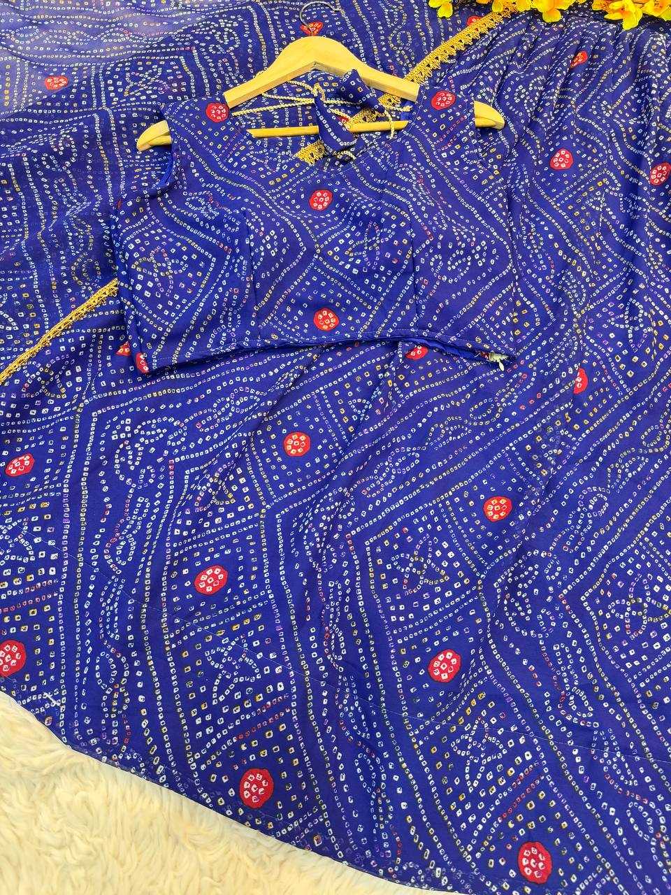 Ynf Faux Georgette RIN189 1194 Lehengas Festive Collections Wholesale Fancy Lehenga Printed Lehenga Embroidered Lehenga Manufacturer
