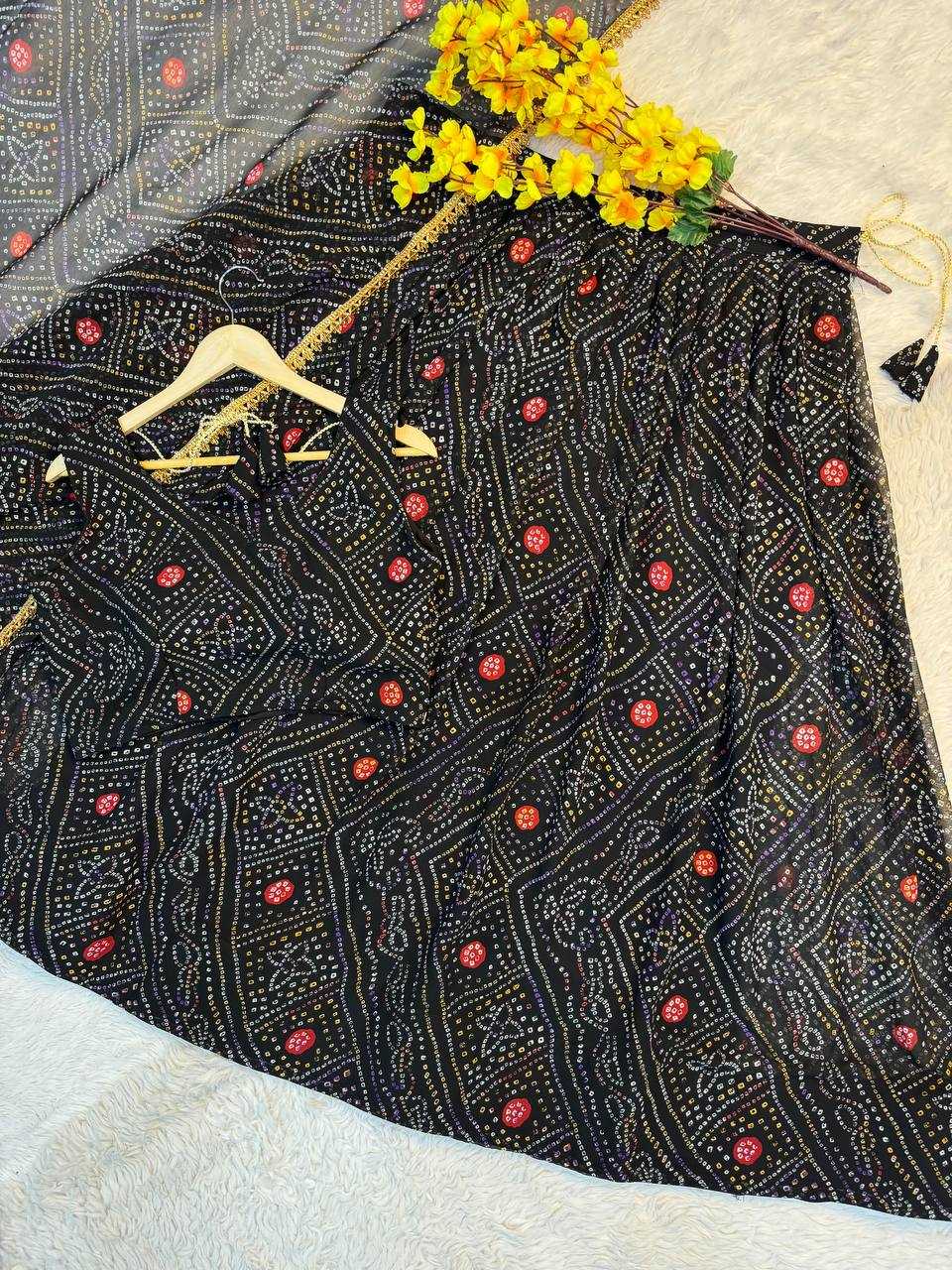Ynf Faux Georgette RIN189 1194 Lehengas Festive Collections Wholesale Fancy Lehenga Printed Lehenga Embroidered Lehenga Manufacturer