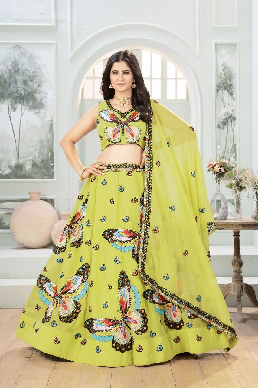 Ynf Faux Georgette RIN197 3057 5118 Lehengas Wholesale Designer Lehenga Bridal Lehenga Wedding Lehenga Manufacturer