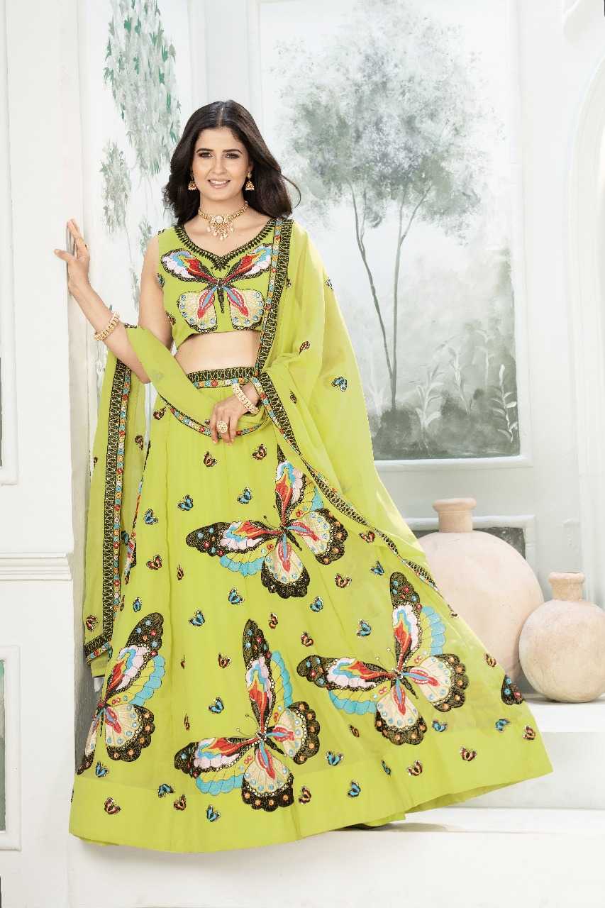 Ynf Faux Georgette RIN197 3057 5118 Lehengas Wholesale Designer Lehenga Bridal Lehenga Wedding Lehenga Manufacturer