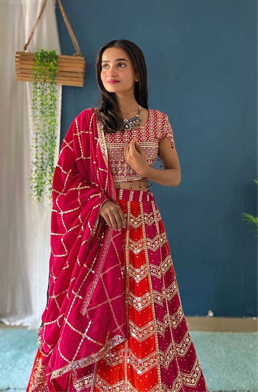 Ynf Faux Georgette RIN197 3057 Lehengas Wholesale Designer Lehenga Fancy Lehenga Bridal Lehenga Manufacturer