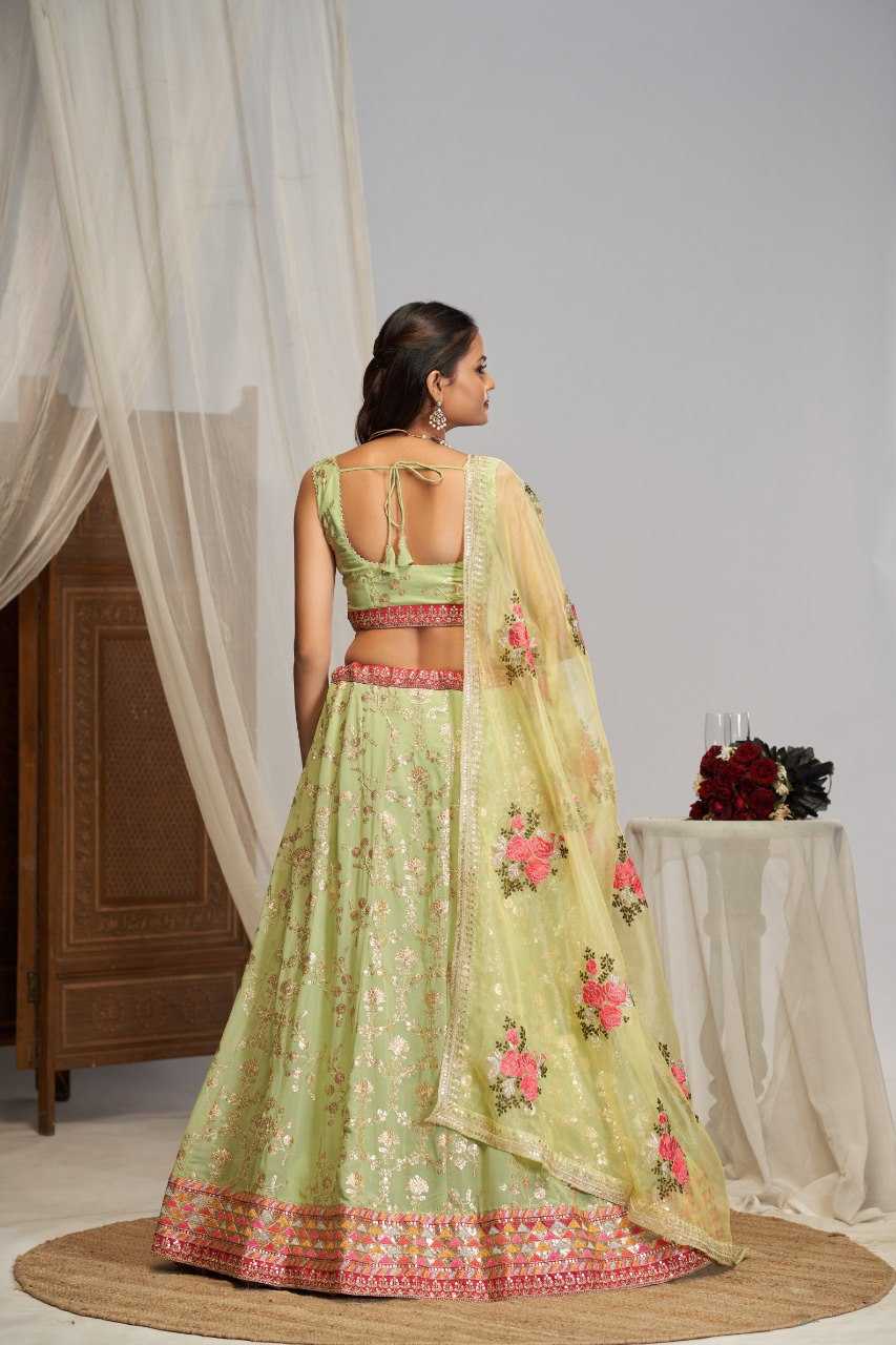 Ynf Faux Georgette RIN197 3097 166-A Lehengas Wholesale Designer Lehenga Fancy Lehenga Bridal Lehenga Manufacturer