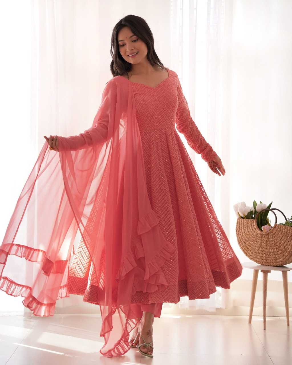 Ynf Faux Georgette RIN197 4945 Suits & Dresses Wholesale Party wear suits Bridal Suits Designer Suits Manufacturer