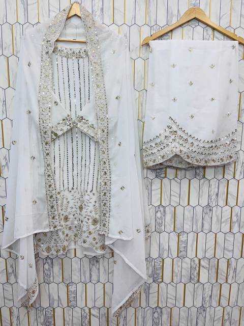 Ynf Faux Georgette RIN212 7066 Suits & Dresses Wholesale Embroidery Suits Georgette Suit Manufacturer