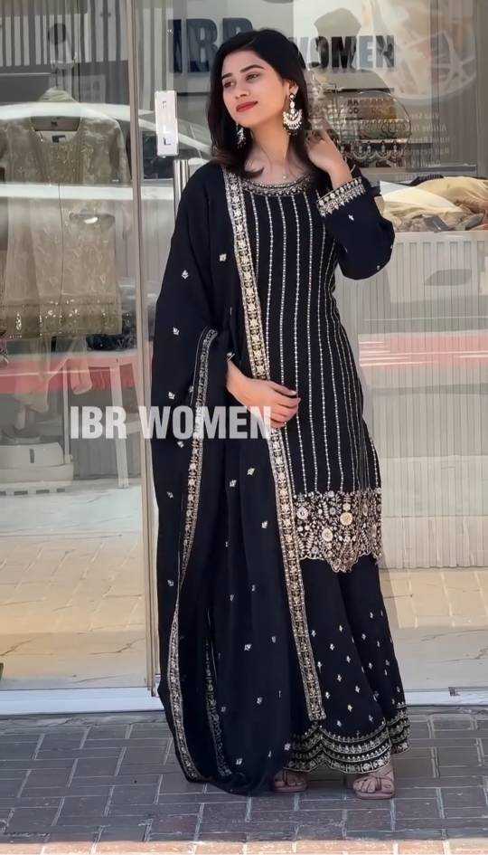 Ynf Faux Georgette RIN212 7066 Suits & Dresses Wholesale Embroidery Suits Georgette Suit Manufacturer