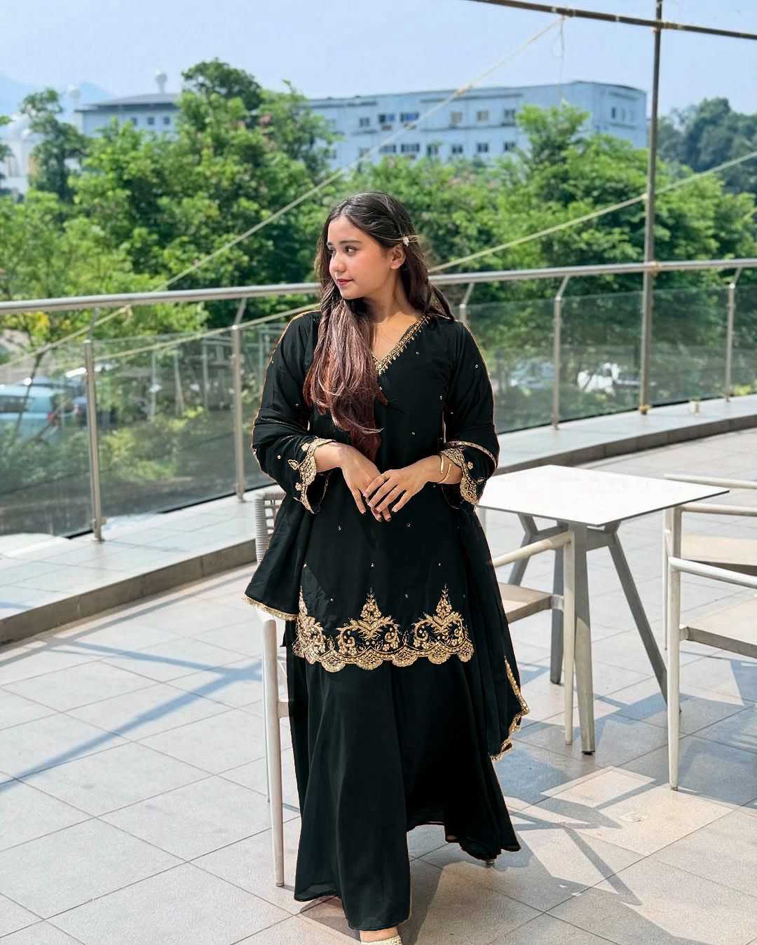 Ynf Faux Georgette RIN222 AASIYA Suits & Dresses Wholesale Embroidery Suits Georgette Suit Designer Suits Manufacturer
