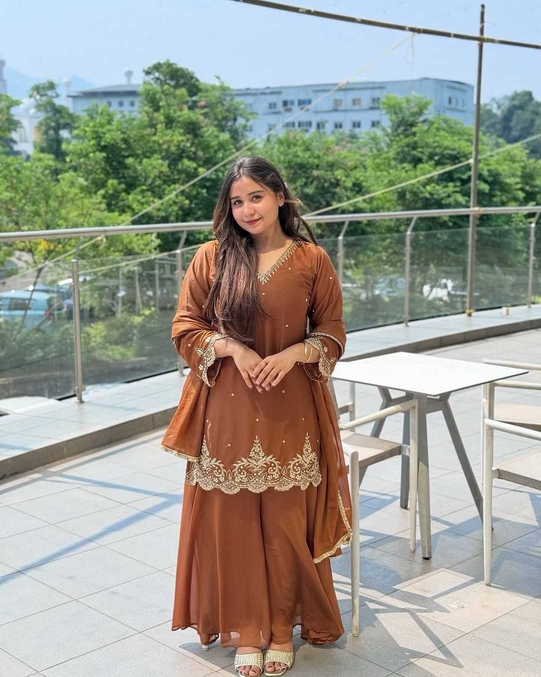 Ynf Faux Georgette RIN222 AASIYA Suits & Dresses Wholesale Embroidery Suits Georgette Suit Designer Suits Manufacturer