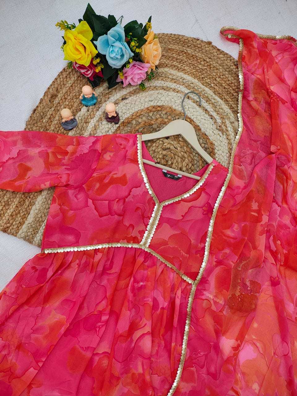 Ynf Faux Georgette RIN222 Alia cut Gowns Plus Size Collections Wholesale Party Gowns Georgette Gown Designer Gowns Manufacturer