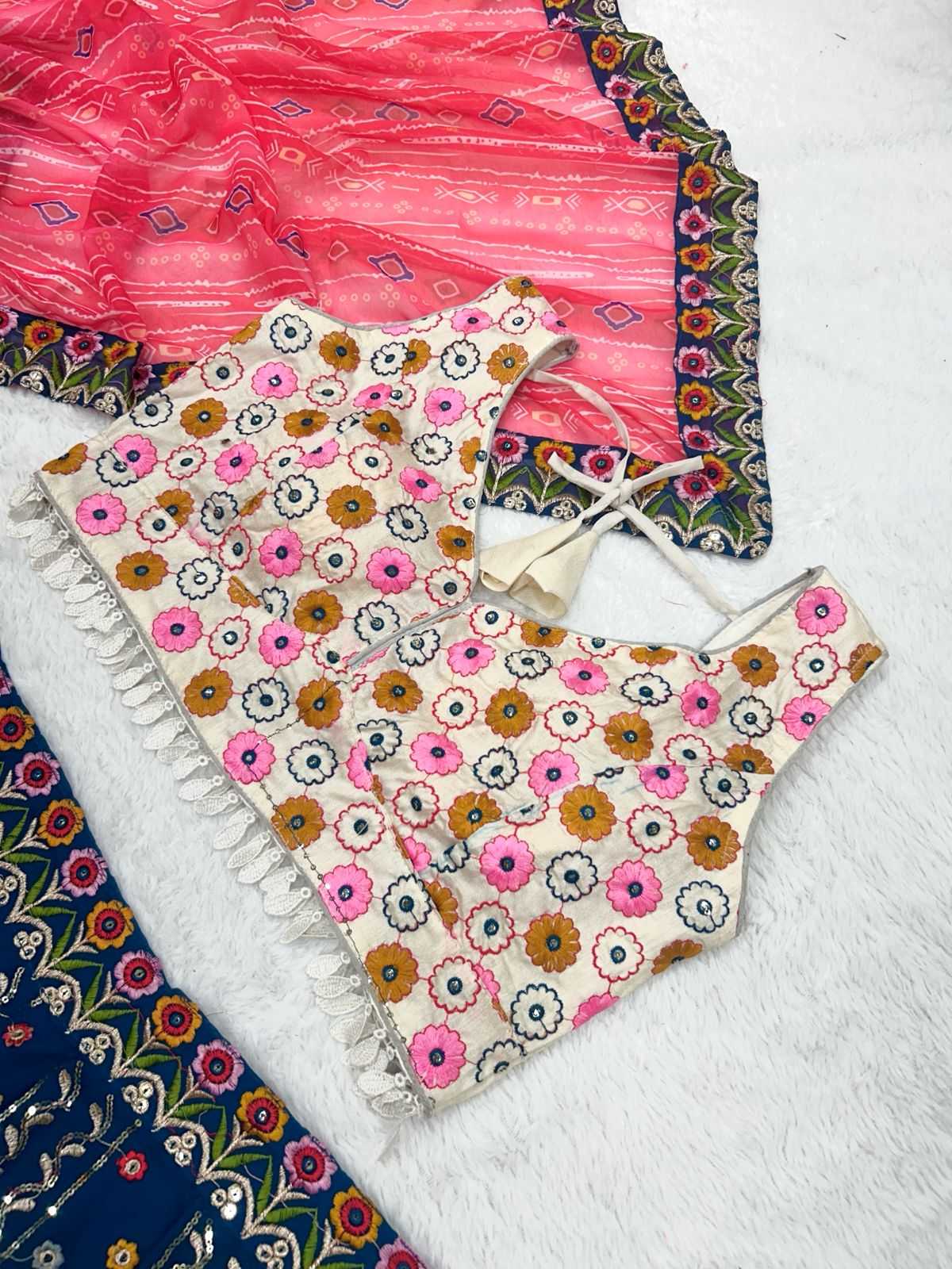 Ynf Faux Georgette RIN222 COLOR ADD Lehengas Wholesale Silk Lehenga Wedding Lehenga Georgette Lehenga Manufacturer