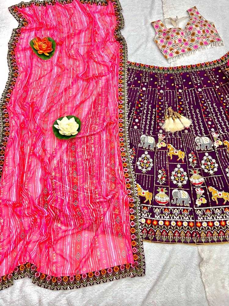 Ynf Faux Georgette RIN222 COLOR ADD Lehengas Wholesale Silk Lehenga Wedding Lehenga Georgette Lehenga Manufacturer