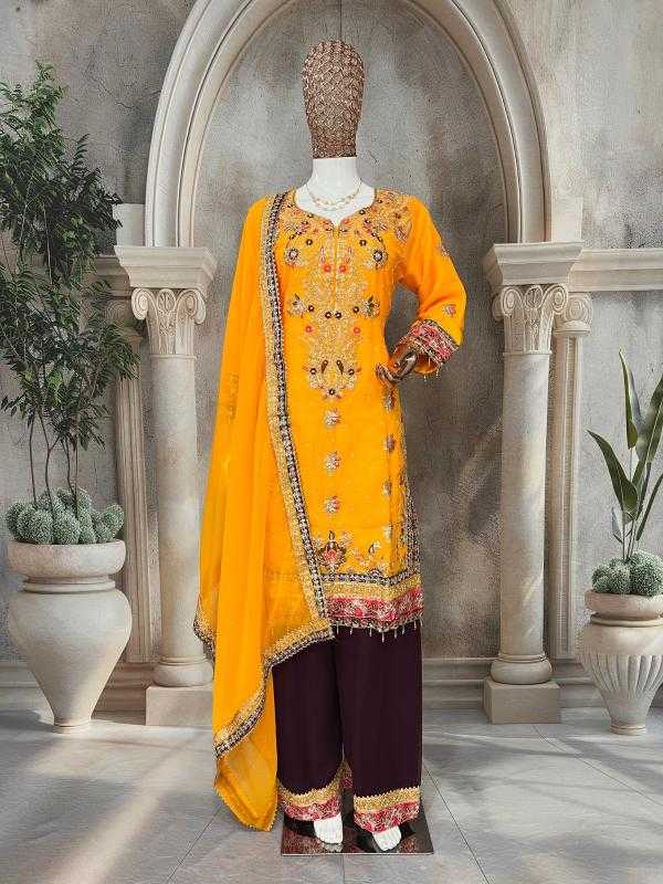 Ynf Faux Georgette RIN222 PINCY Kurti Wedding Collections Wholesale Georgette Kurti Silk Kurtis Haldi Outfits Manufacturer