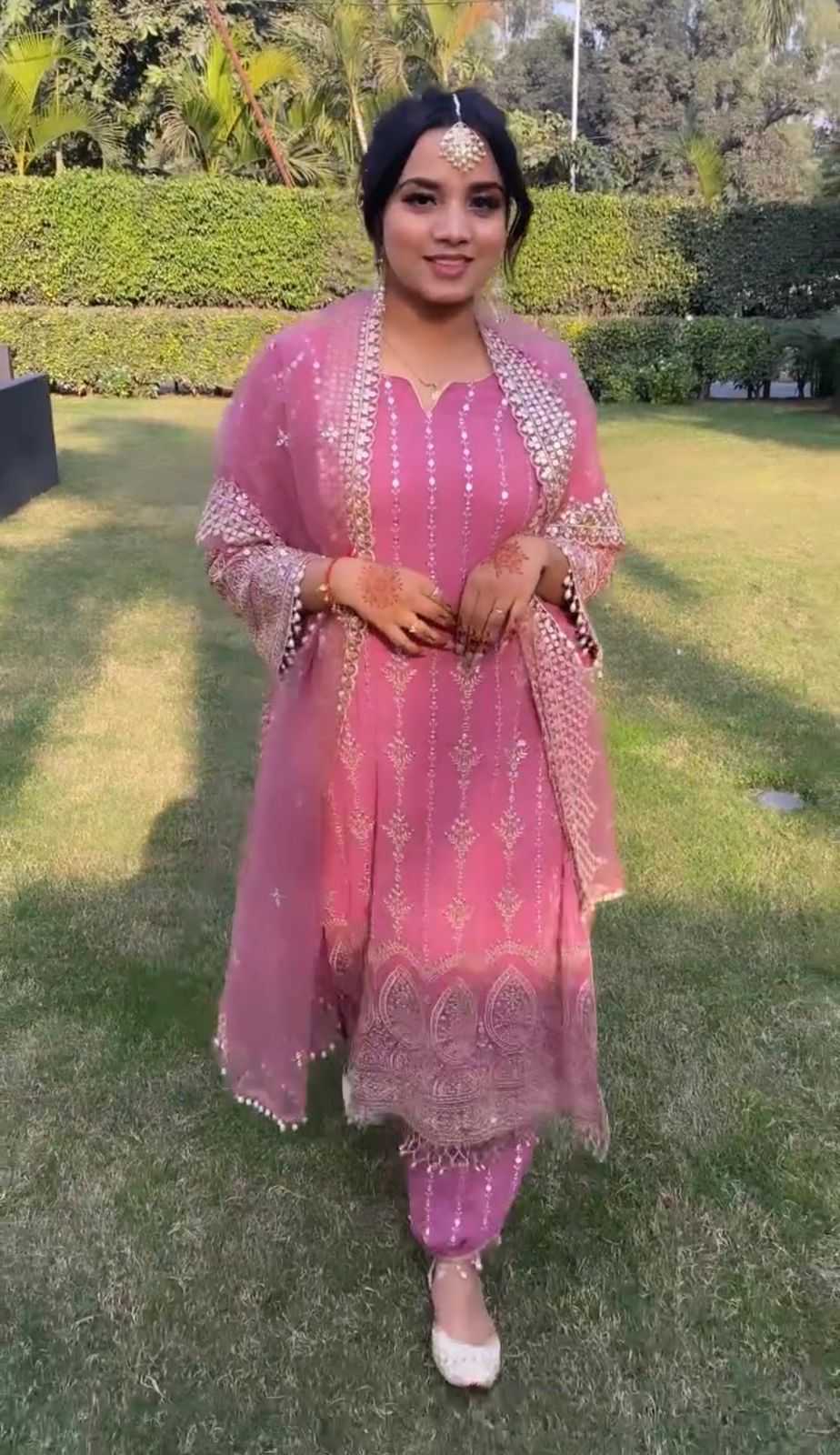 Ynf Faux Georgette RIN222 PUNJAB Suits & Dresses Wholesale Embroidery Suits Georgette Suit Wedding Suits Manufacturer