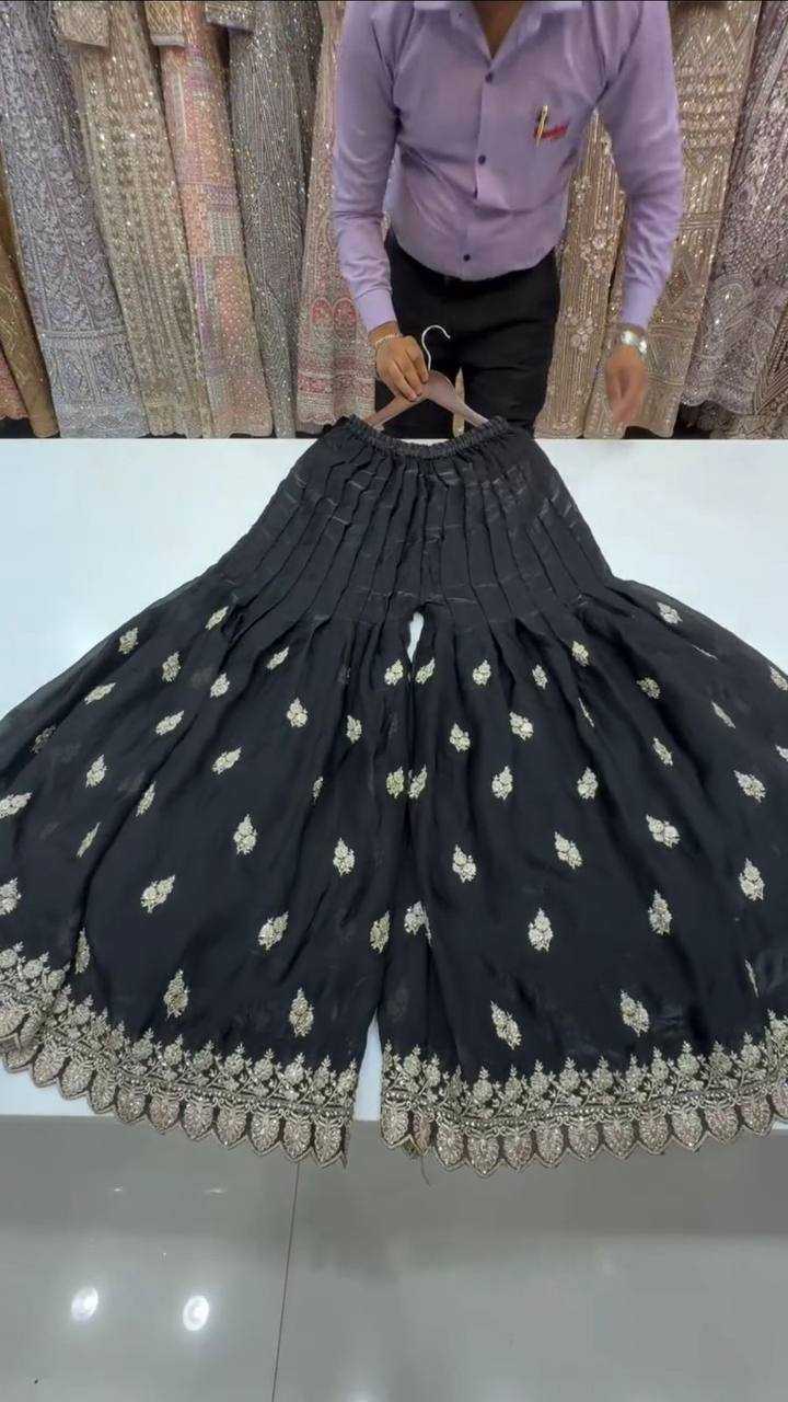 Ynf FENDY RIN141 1975 Suits & Dresses Wholesale Sharara Salwar Suits Embroidery Suits Manufacturer