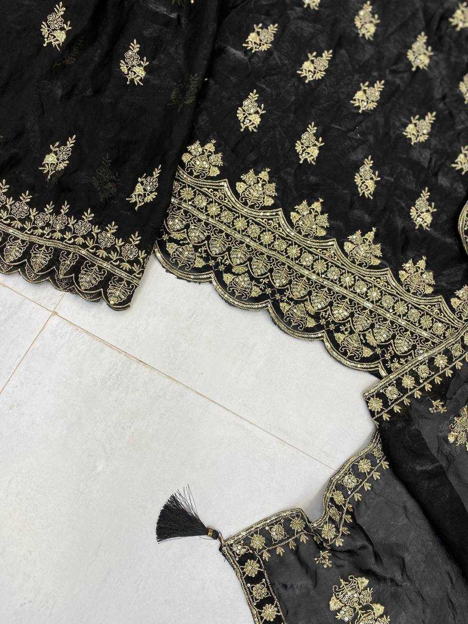 Ynf FENDY RIN141 1975 Suits & Dresses Wholesale Sharara Salwar Suits Embroidery Suits Manufacturer