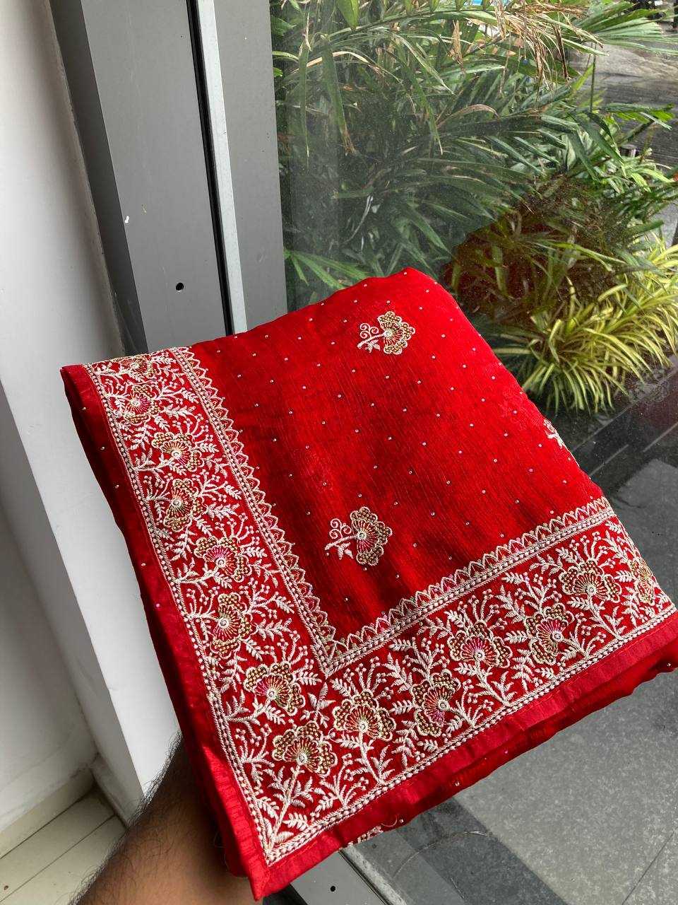 Ynf FENDY RIN188 Hammers2 Silk Sarees Wholesale Party Wear Silk Sarees Embroidered Silk Sarees Manufacturer