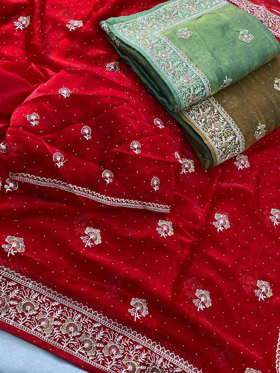 Ynf FENDY RIN188 Hammers2 Silk Sarees Wholesale Party Wear Silk Sarees Embroidered Silk Sarees Manufacturer