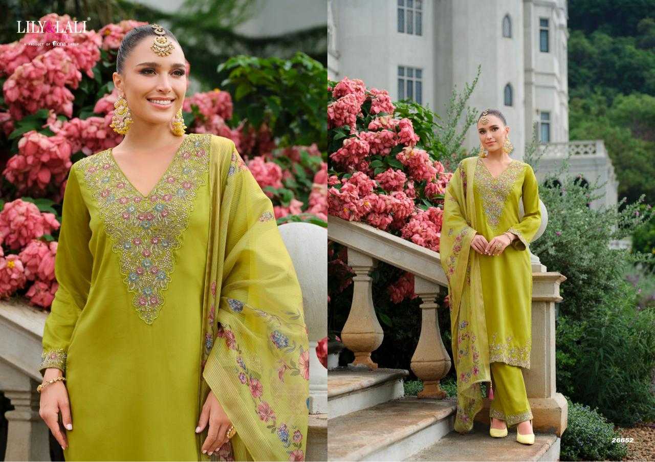 Ynf Gajji Silk RIN190 LILY & LALI-Mehzabeen Setwise Collections Wholesale Dresses & Suits Catalogs Manufacturer