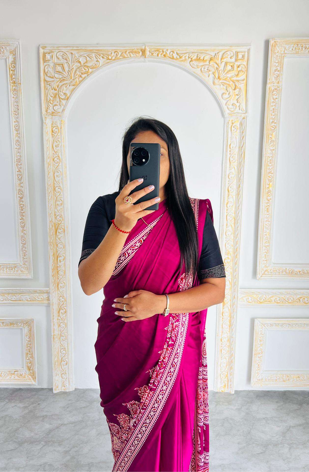 Ynf Gajji Silk RIN207 2206 Silk Sarees Wholesale Gajji Modal Sarees Fancy Printed Silk Sarees Manufacturer