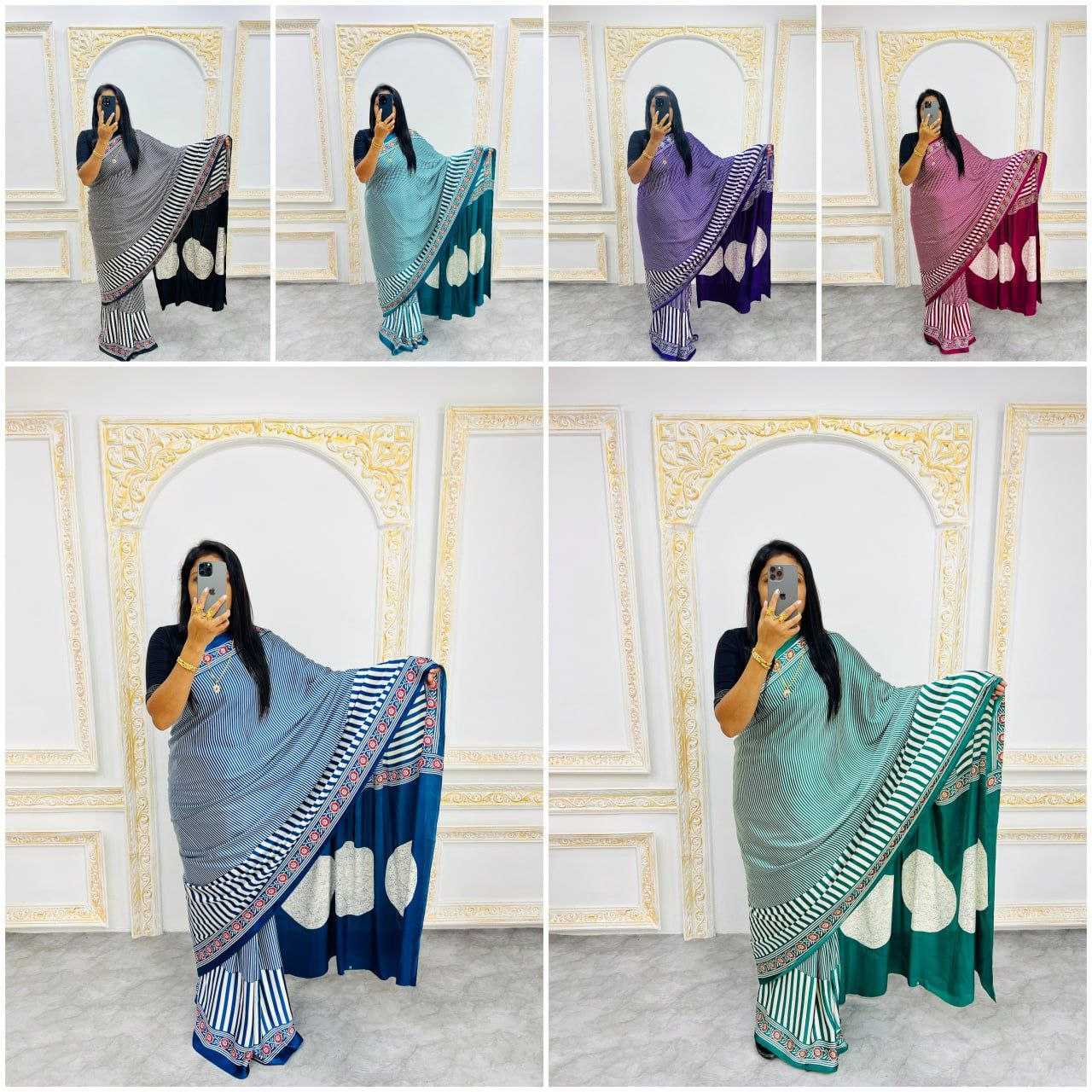 Ynf Gajji Silk RIN207 2230 Sarees Wedding Collections Festive Collections Wholesale Printed Sarees Silk Sarees Sarees With Blouse Manufacturer