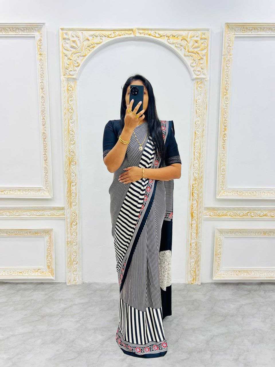 Ynf Gajji Silk RIN207 2230 Sarees Wedding Collections Festive Collections Wholesale Printed Sarees Silk Sarees Sarees With Blouse Manufacturer