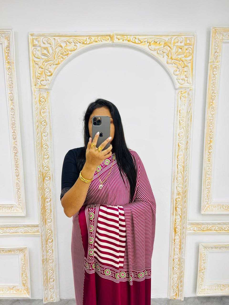 Ynf Gajji Silk RIN207 2230 Sarees Wedding Collections Festive Collections Wholesale Printed Sarees Silk Sarees Sarees With Blouse Manufacturer