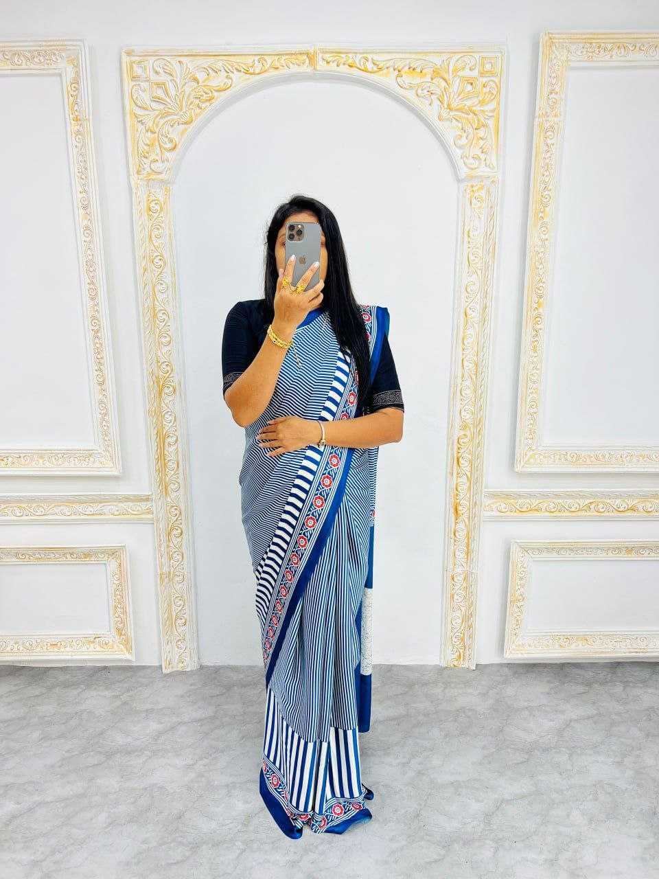 Ynf Gajji Silk RIN207 2230 Sarees Wedding Collections Festive Collections Wholesale Printed Sarees Silk Sarees Sarees With Blouse Manufacturer