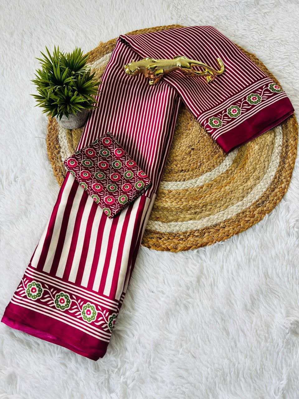 Ynf Gajji Silk RIN207 2230 Sarees Wedding Collections Festive Collections Wholesale Printed Sarees Silk Sarees Sarees With Blouse Manufacturer