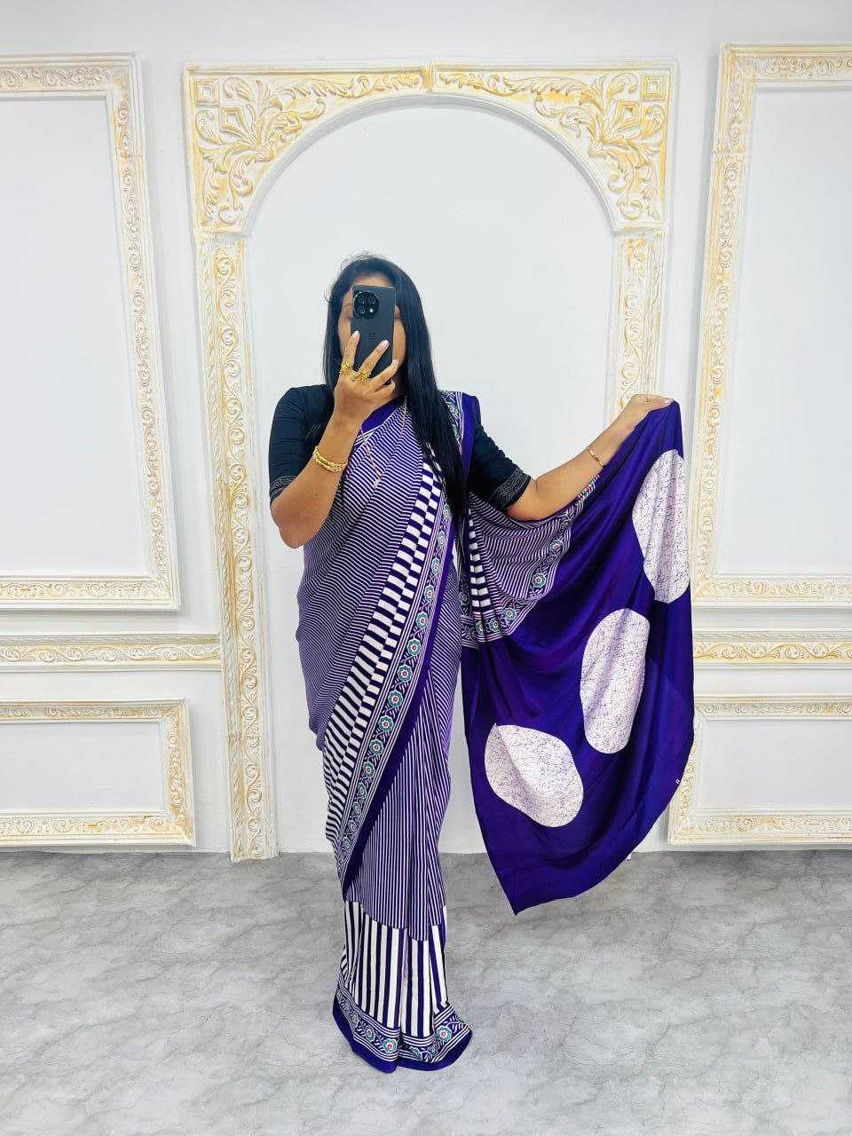 Ynf Gajji Silk RIN207 2230 Sarees Wedding Collections Festive Collections Wholesale Printed Sarees Silk Sarees Sarees With Blouse Manufacturer