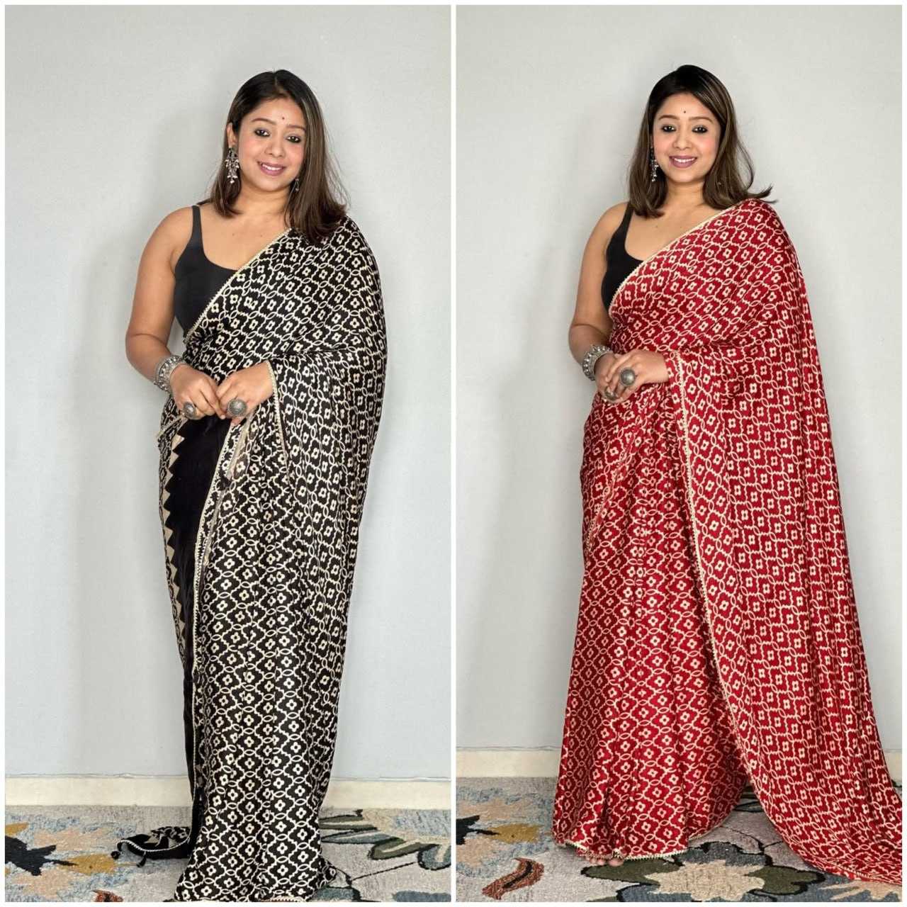 Ynf Gajji Silk RIN207 2234 Silk Sarees Wholesale Gajji Modal Sarees Printed Silk Saree Manufacturer